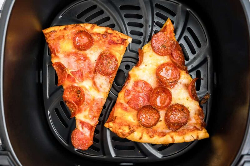 Reheat Deep-Dish Pizza in an Air Fryer