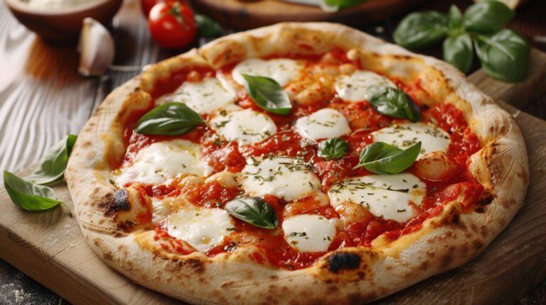 Buffalo Mozzarella Neapolitan Pizza
