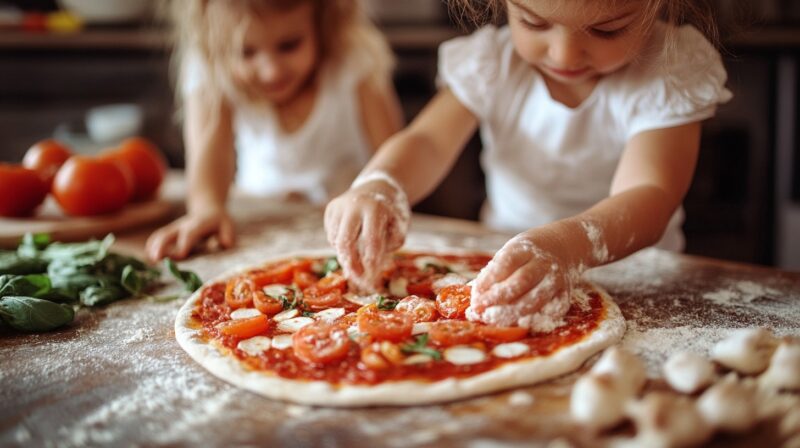 Another Pizza Recipe - But with kids - How to Make Pizza with your kids