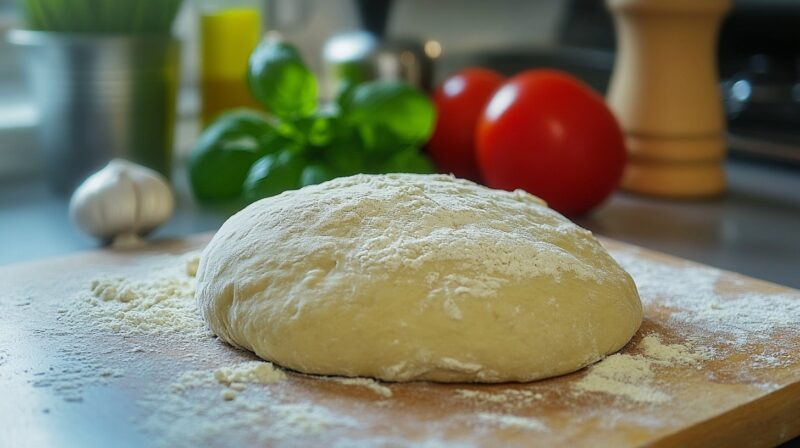 Crafting the Perfect Pizza Dough for homemade gourmet pizza