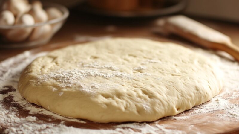 Creating the Perfect Pizza Dough For Mushroom Pizza