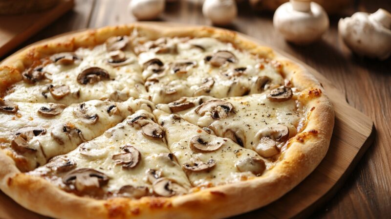 Mushroom Pizza - Preparation Techniques