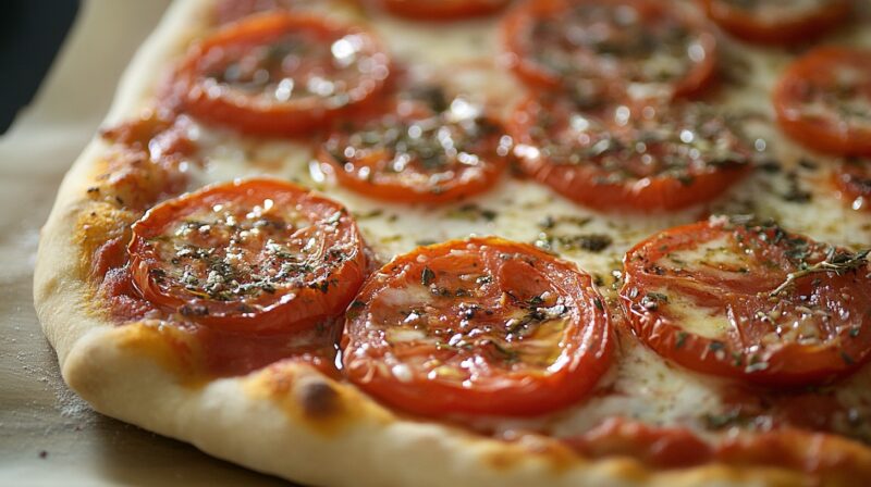 Low-Calorie Pizza Toppings - Veggies - Tomato